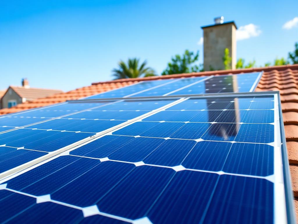Solar Panels after cleaning